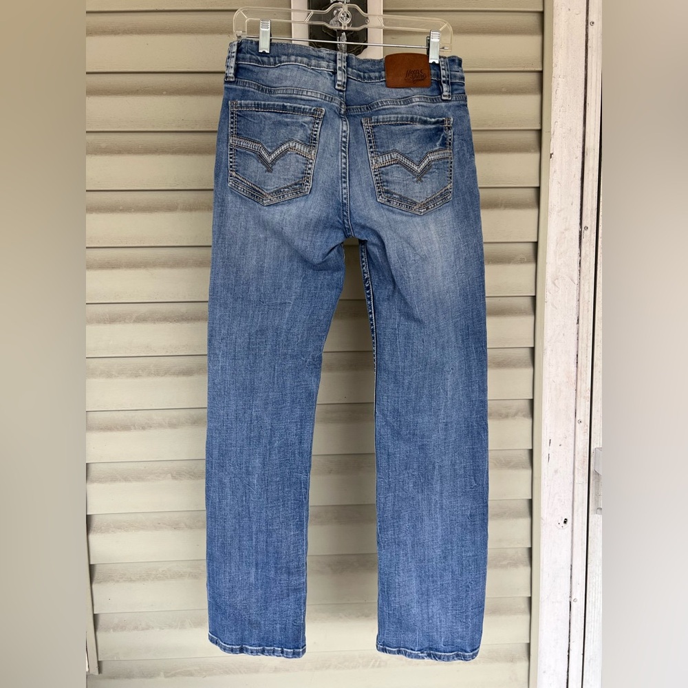 Moonshine Spirit by Brad Paisley Light Wash Slim Straight Stretch Denim 30x31 - Picture 5 of 16